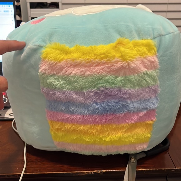 Miley Llama Stackable w/rainbow belly Squishmallow 12” - Picture 4 of 5